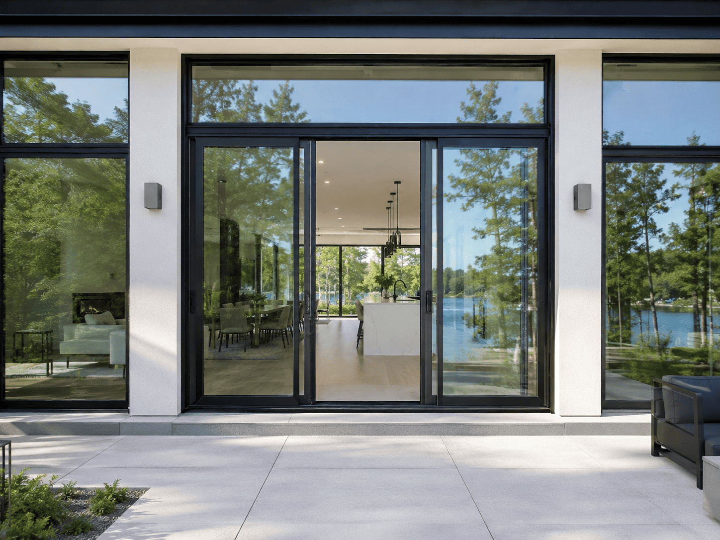 Patio sliding glass doors installed in Benton Harbor, MI