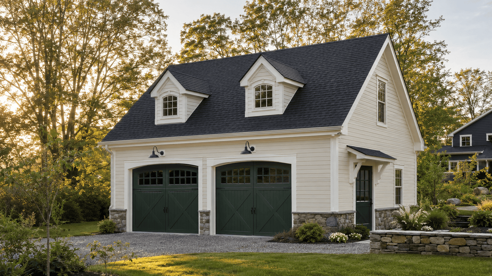 Garage with dormer windows in Benton Harbor, MI