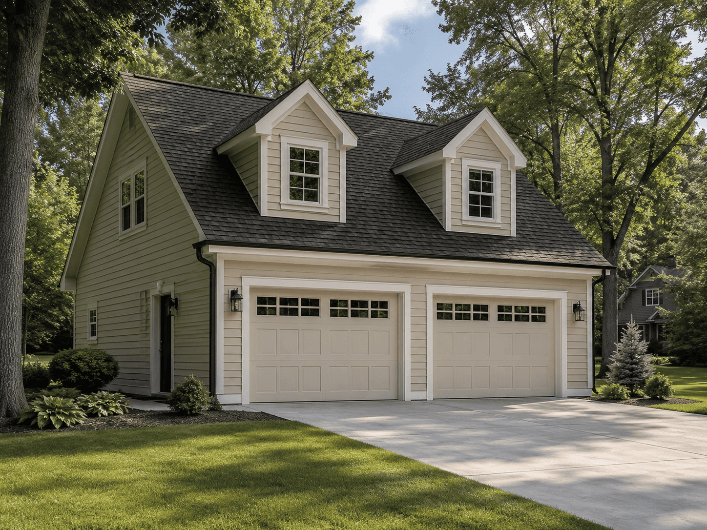 Green siding installation in Benton Harbor, MI
