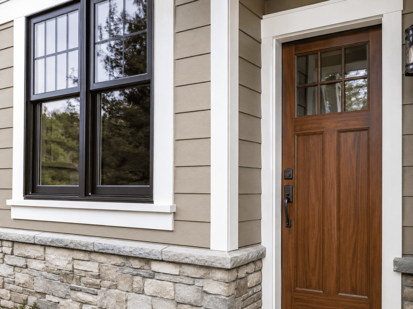 Window and front door installation in Benton Harbor, MI